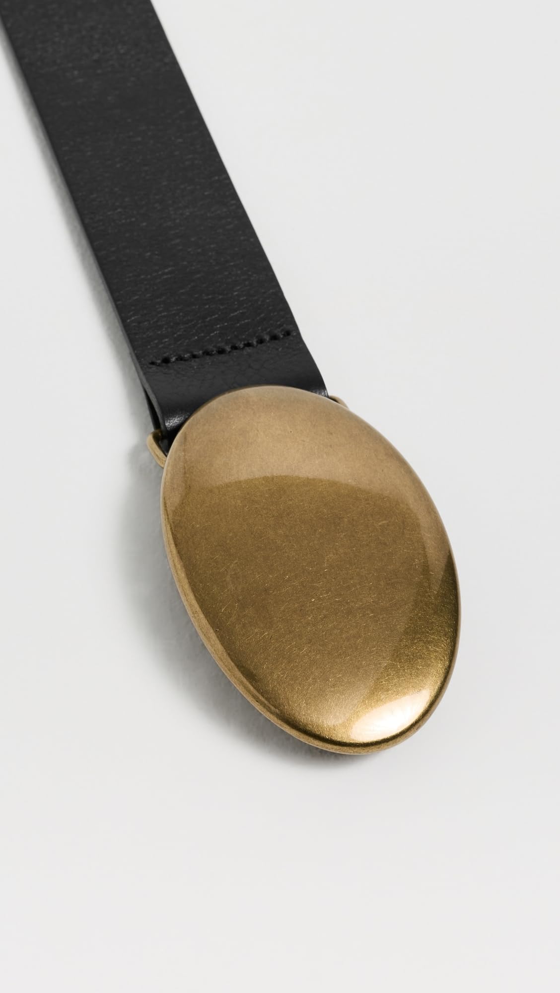 Madewell Women's LG Oval Plaque Belt