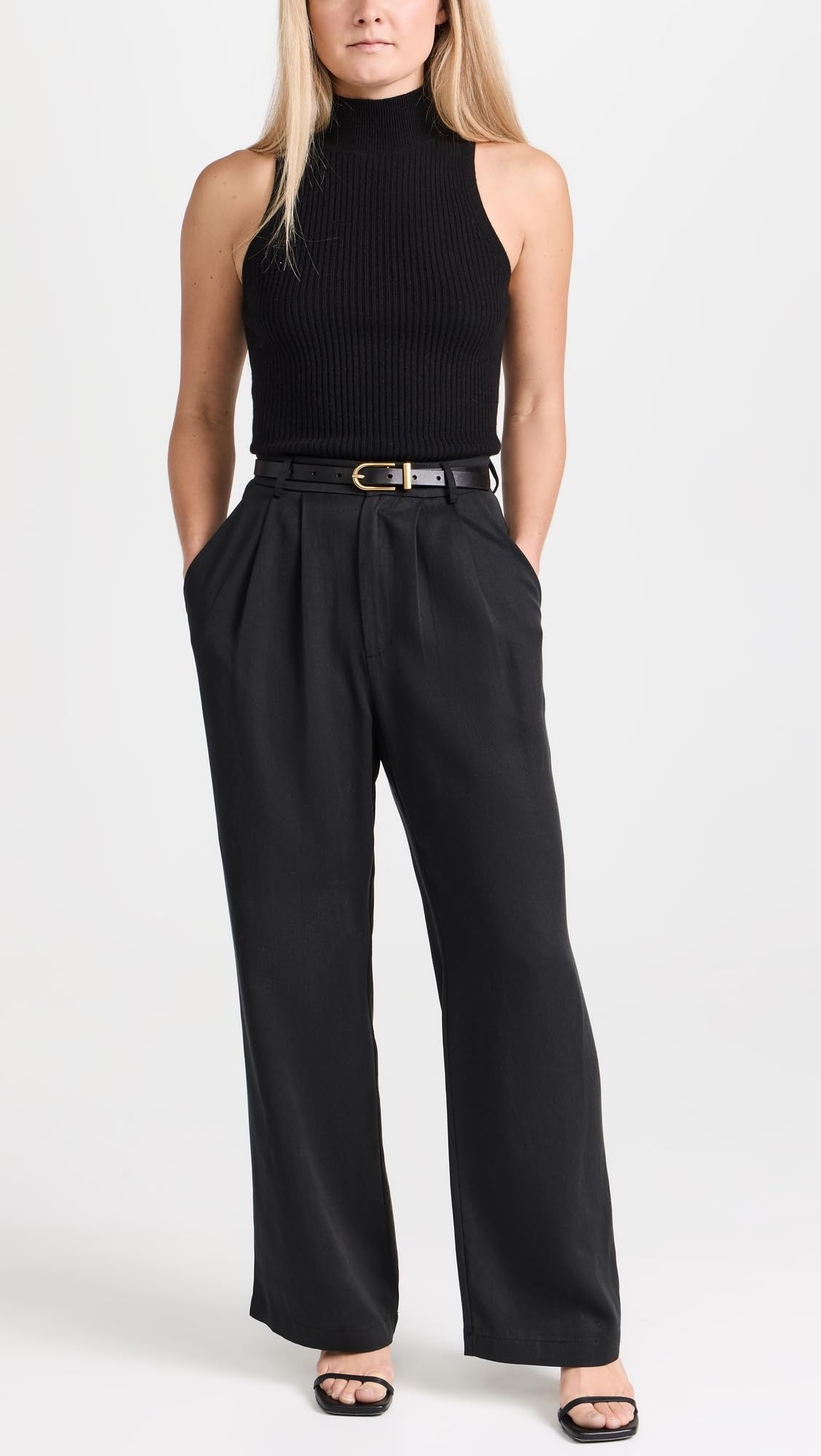 FRAME Women's Petite Simple Art Deco Belt