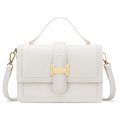 KKXIU Crossbody Bags for Women - Top Handle Purses for Lady, Leather Handbags Shoulder Clutch with Adjustable Shoulder Strap