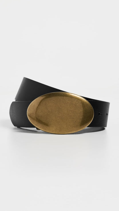 Madewell Women's LG Oval Plaque Belt