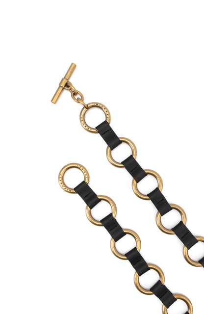 Michael Kors Womens Multi Ring Belt, Stylish & Versatile Fashion Accessory for Everyday Wear