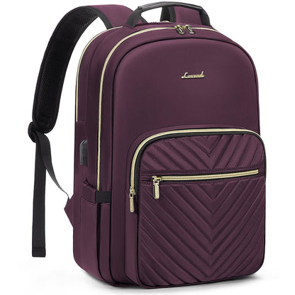 LOVEVOOK Laptop Backpack for Women Work Travel Backpack Purse College Teacher Bags