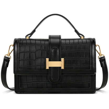 KKXIU Crossbody Bags for Women - Top Handle Purses for Lady, Leather Handbags Shoulder Clutch with Adjustable Shoulder Strap