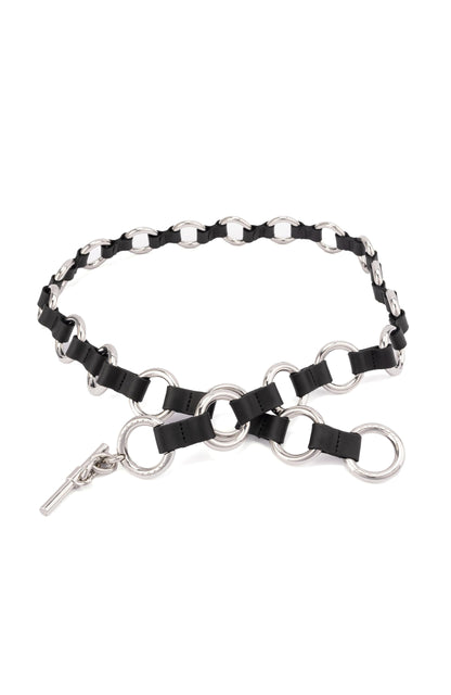 Michael Kors Womens Multi Ring Belt, Stylish & Versatile Fashion Accessory for Everyday Wear