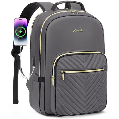LOVEVOOK Laptop Backpack for Women Work Travel Backpack Purse College Teacher Bags