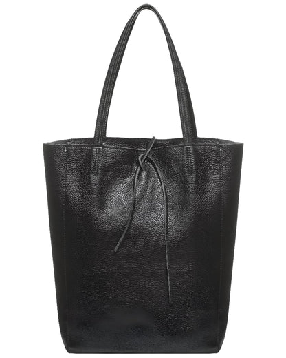 TAKEASY Genuine Italian Leather Tote Bag for Women, Large Slouchy Purse