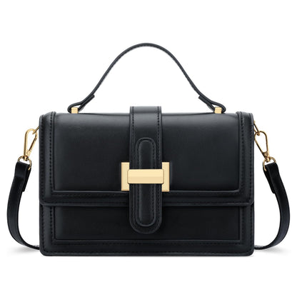 KKXIU Crossbody Bags for Women - Top Handle Purses for Lady, Leather Handbags Shoulder Clutch with Adjustable Shoulder Strap