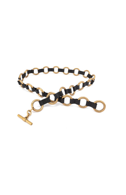 Michael Kors Womens Multi Ring Belt, Stylish & Versatile Fashion Accessory for Everyday Wear