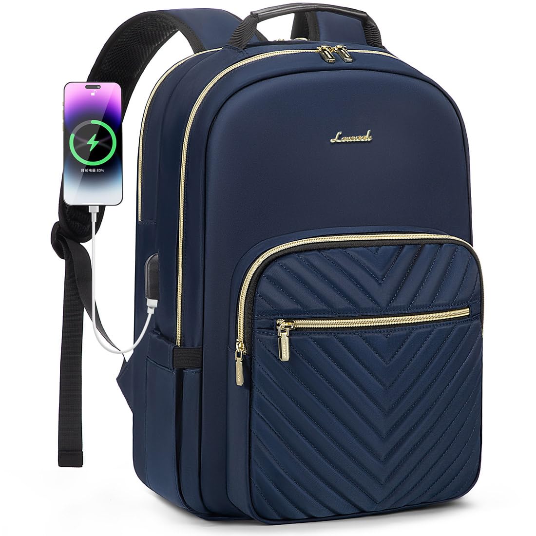 LOVEVOOK Laptop Backpack for Women Work Travel Backpack Purse College Teacher Bags