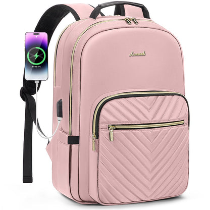 LOVEVOOK Laptop Backpack for Women Work Travel Backpack Purse College Teacher Bags