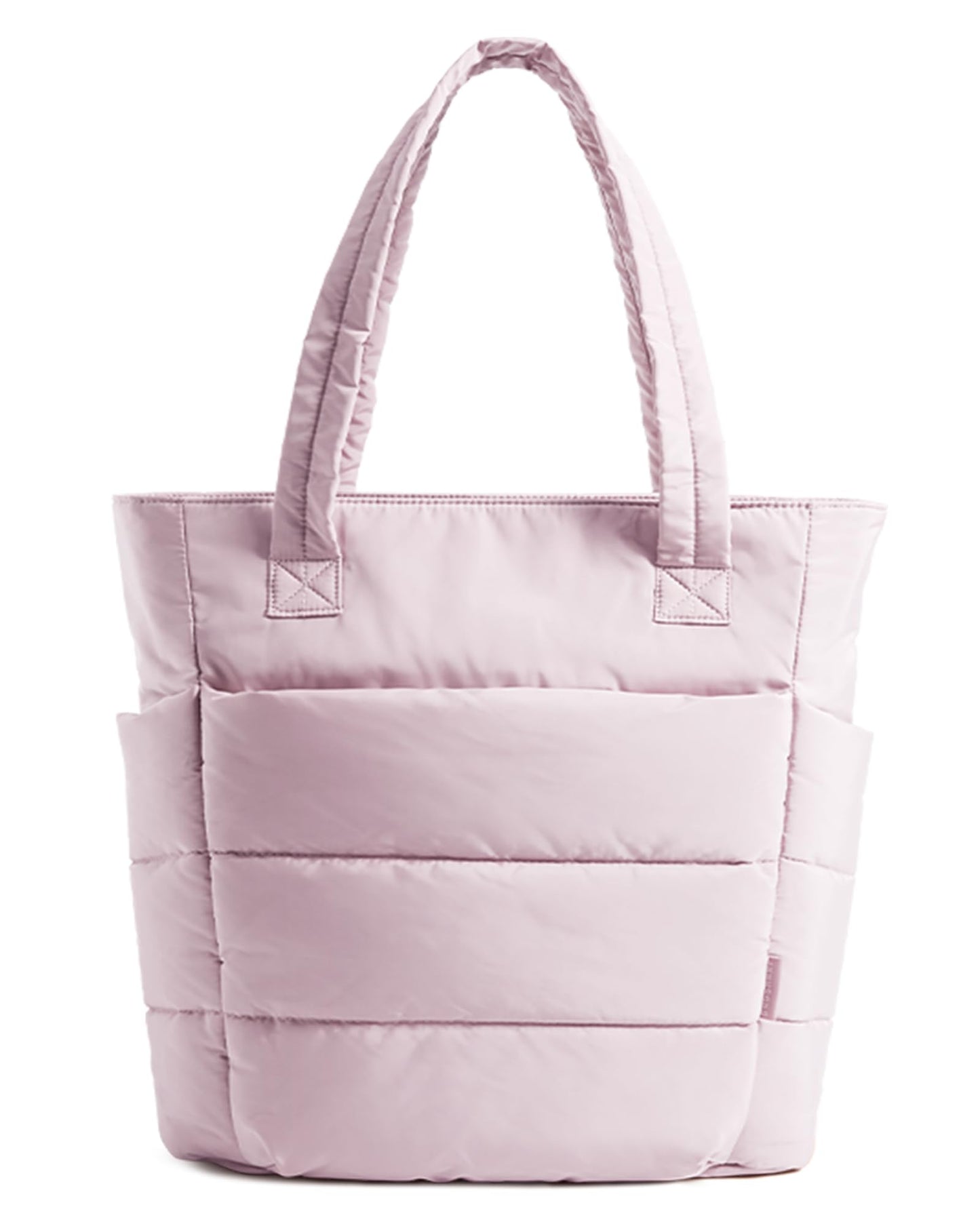 BAGSMART Tote Bag for Women, Lightweight Puffy Tote Bag with Compartments Shoulder Bag Handbag for Travel, Work, Gym