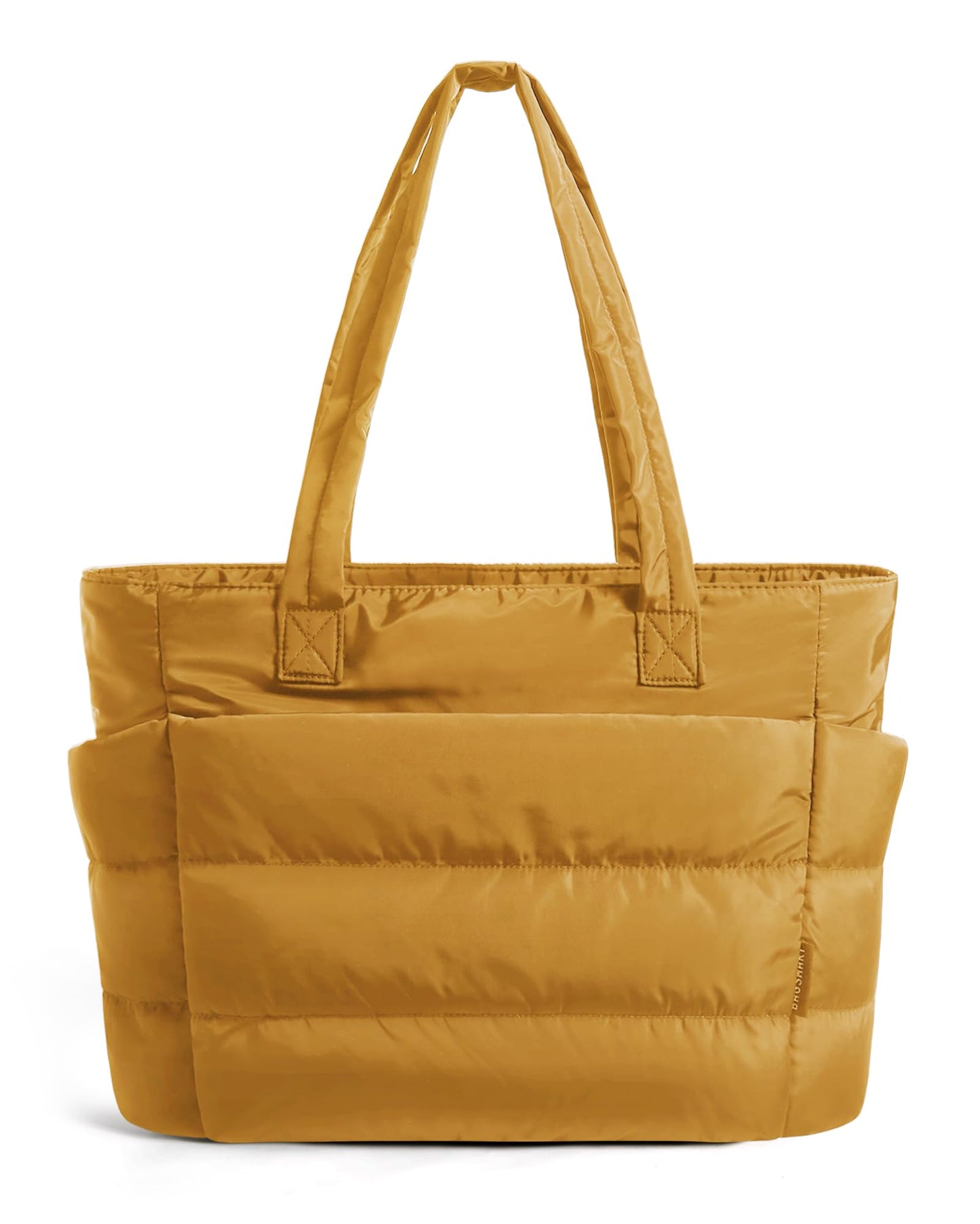 BAGSMART Tote Bag for Women, Lightweight Puffy Tote Bag with Compartments Shoulder Bag Handbag for Travel, Work, Gym