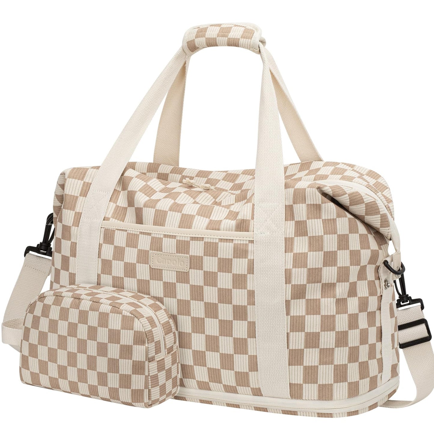 Expandable Travel Duffle Bags Weekender Overnight Bags for Women Men Hospital Bag for Women Labor Delivery with Toiletry Bag Waterproof