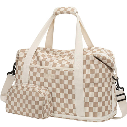 Expandable Travel Duffle Bags Weekender Overnight Bags for Women Men Hospital Bag for Women Labor Delivery with Toiletry Bag Waterproof