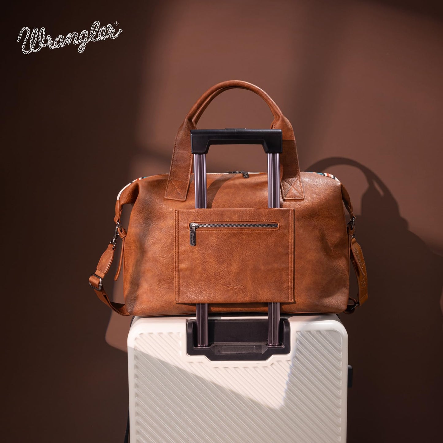 Wrangler Duffel Bag for Women Travel Weekender Bag Designer Carry On Bags