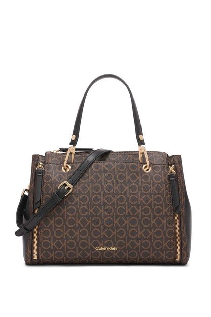 Calvin Klein Bubble Lamb Novelty Organization Satchel