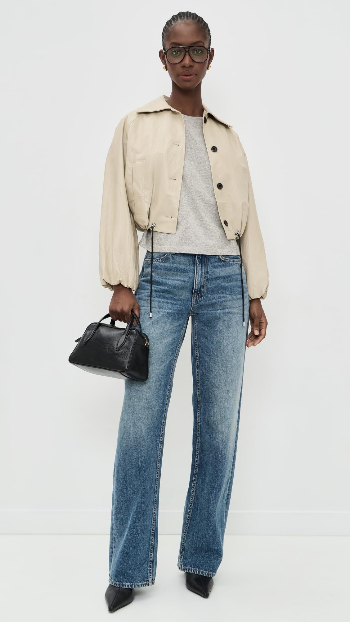 rag & bone Women's Kelly Boxy Jersey Tee
