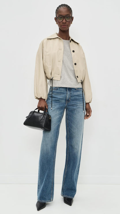 rag & bone Women's Kelly Boxy Jersey Tee