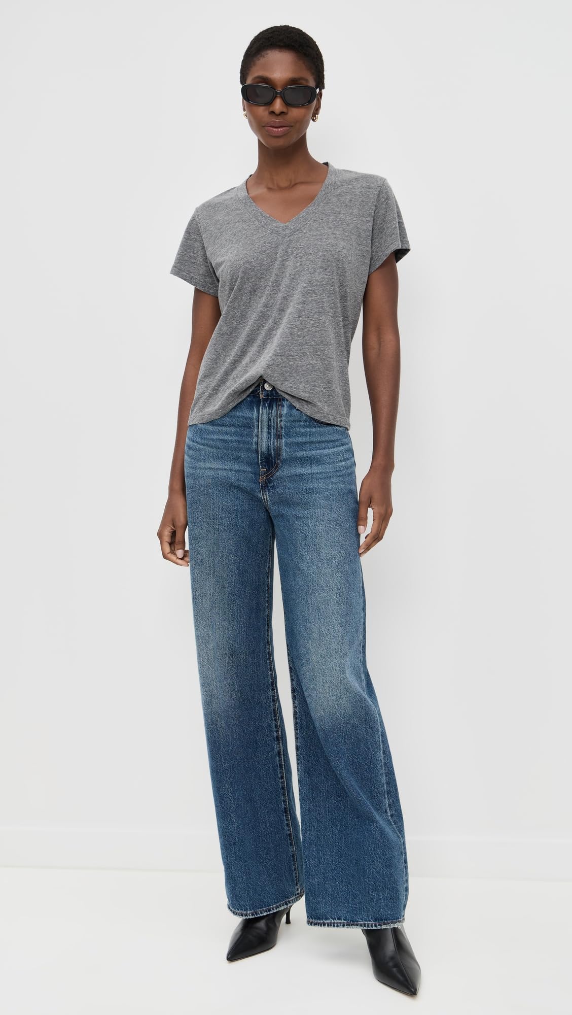perfectwhitetee Women's Hendrix Tee 3 Pack