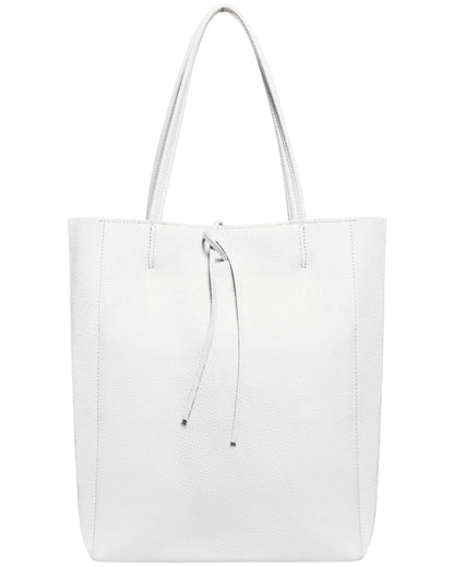 TAKEASY Genuine Italian Leather Tote Bag for Women, Large Slouchy Purse