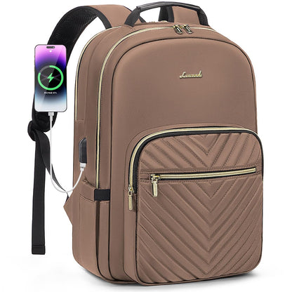 LOVEVOOK Laptop Backpack for Women Work Travel Backpack Purse College Teacher Bags