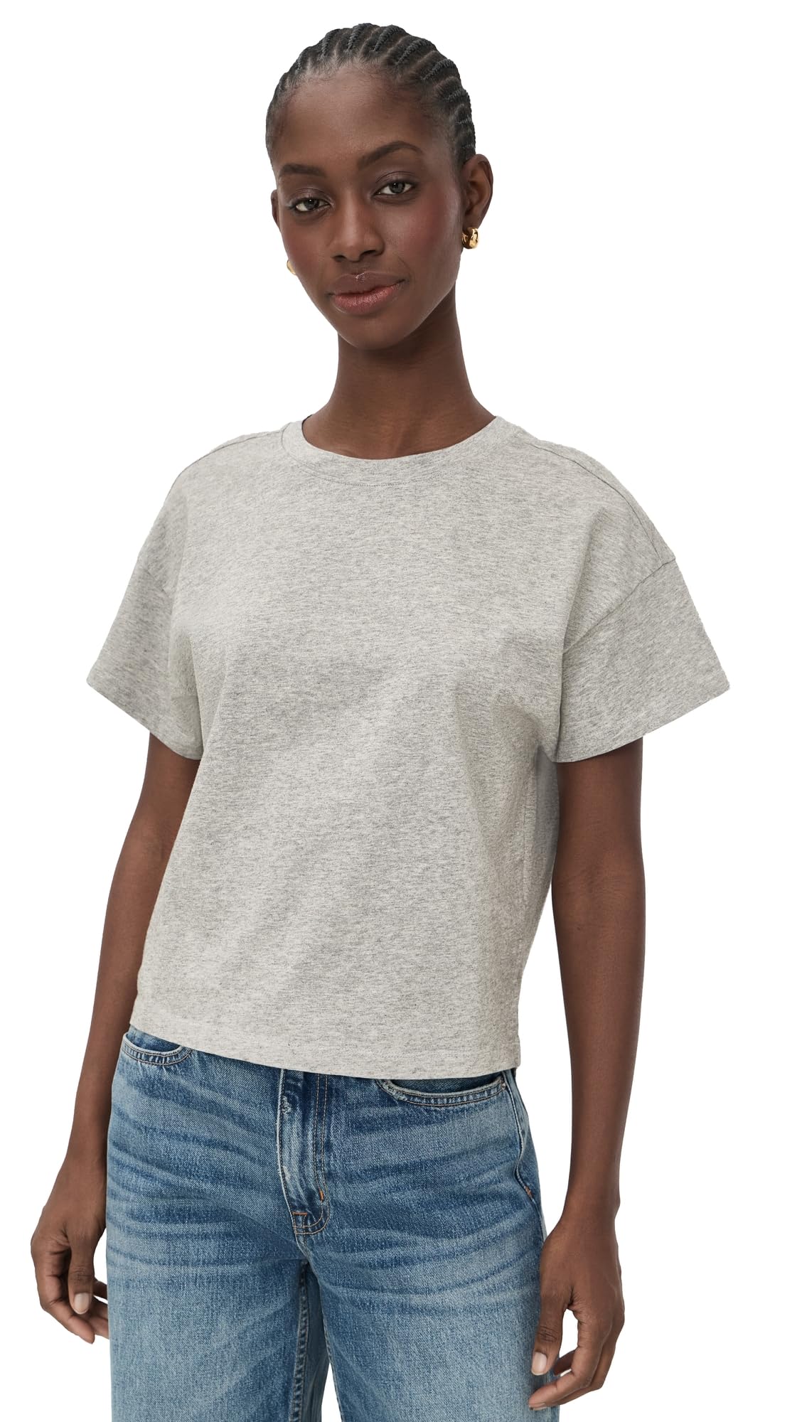 rag & bone Women's Kelly Boxy Jersey Tee