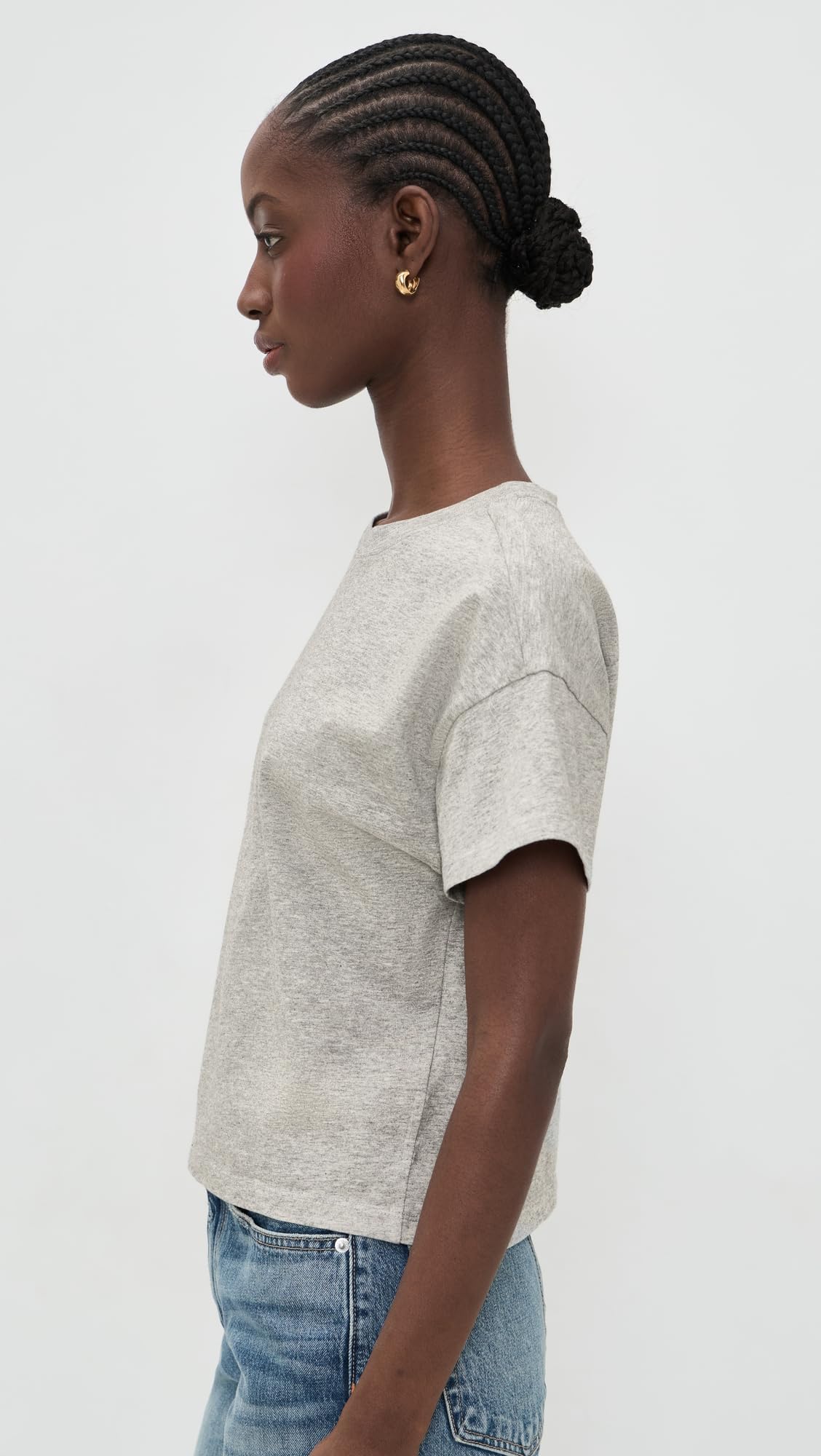 rag & bone Women's Kelly Boxy Jersey Tee