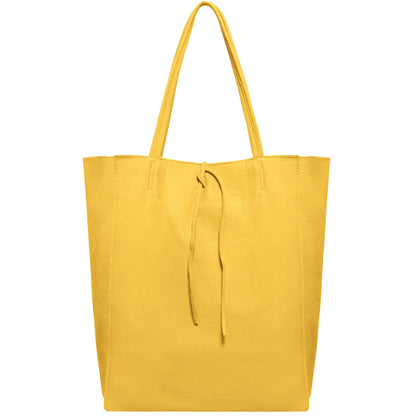 TAKEASY Genuine Italian Leather Tote Bag for Women, Large Slouchy Purse