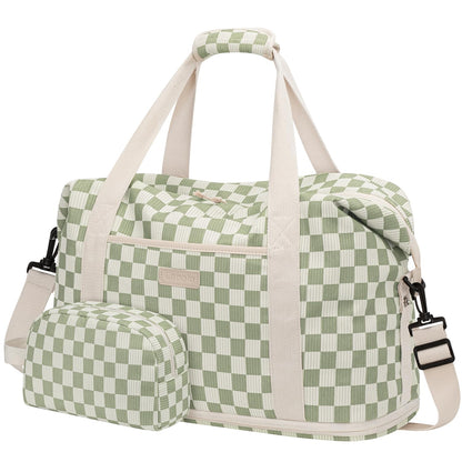 Expandable Travel Duffle Bags Weekender Overnight Bags for Women Men Hospital Bag for Women Labor Delivery with Toiletry Bag Waterproof