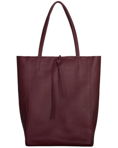 TAKEASY Genuine Italian Leather Tote Bag for Women, Large Slouchy Purse