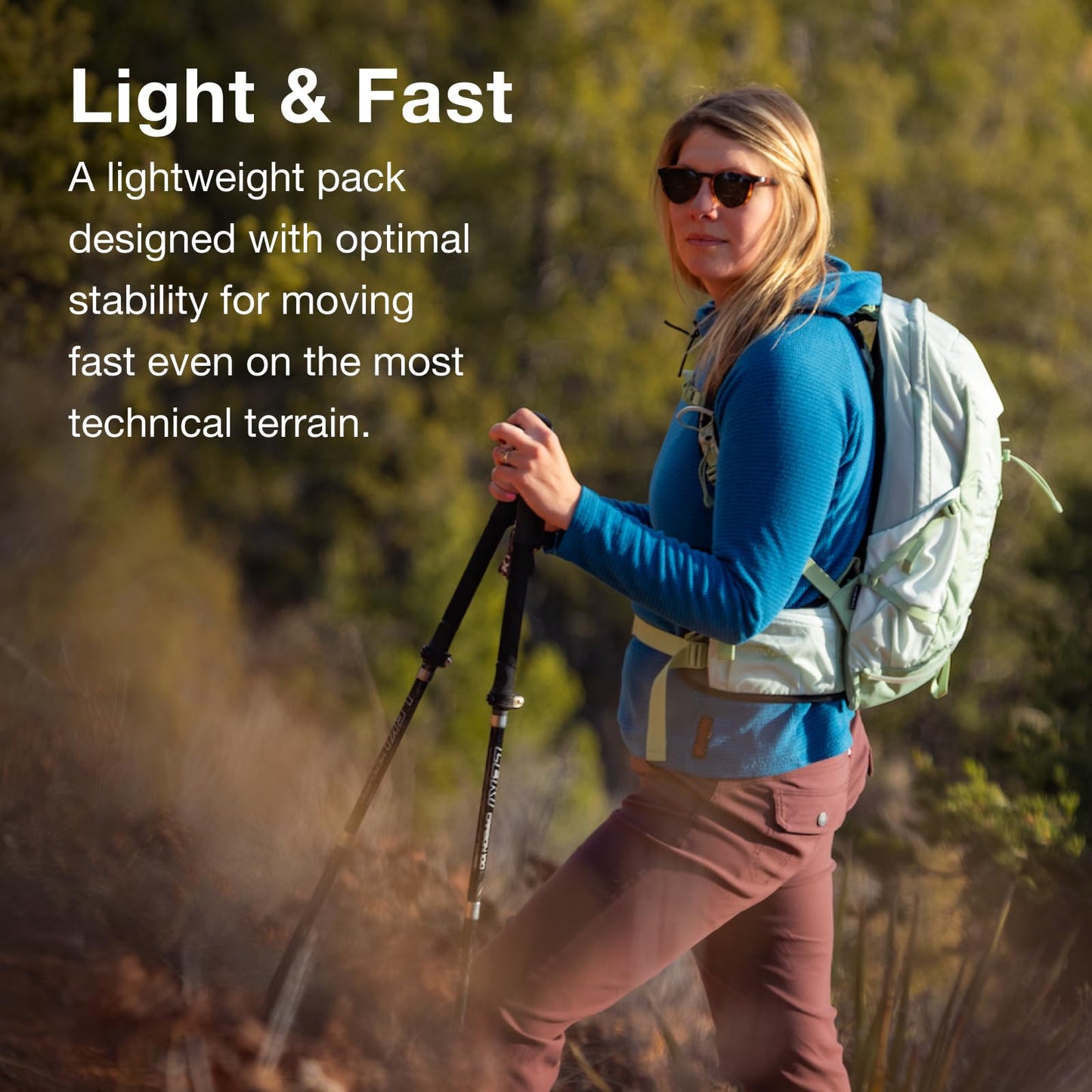 Osprey Tempest 22L Women's Lightweight Hiking Backpack with Hipbelt