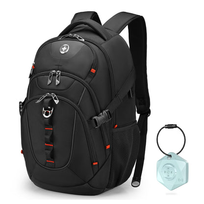Swissdigital Business Travel Laptop Backpack-for Man and Woman with Smart USB Charging Port Fits 15.6 inches laptops, Blue