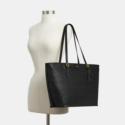 COACH Taxi Tote Bag In Signature Canvas