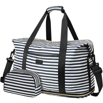 Expandable Travel Duffle Bags Weekender Overnight Bags for Women Men Hospital Bag for Women Labor Delivery with Toiletry Bag Waterproof