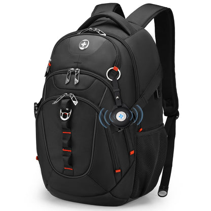 Swissdigital Business Travel Laptop Backpack-for Man and Woman with Smart USB Charging Port Fits 15.6 inches laptops, Blue