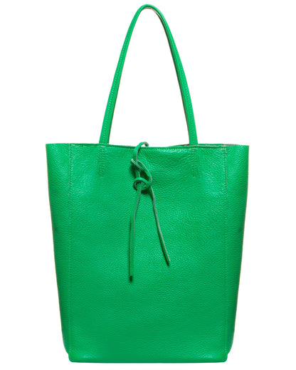 TAKEASY Genuine Italian Leather Tote Bag for Women, Large Slouchy Purse