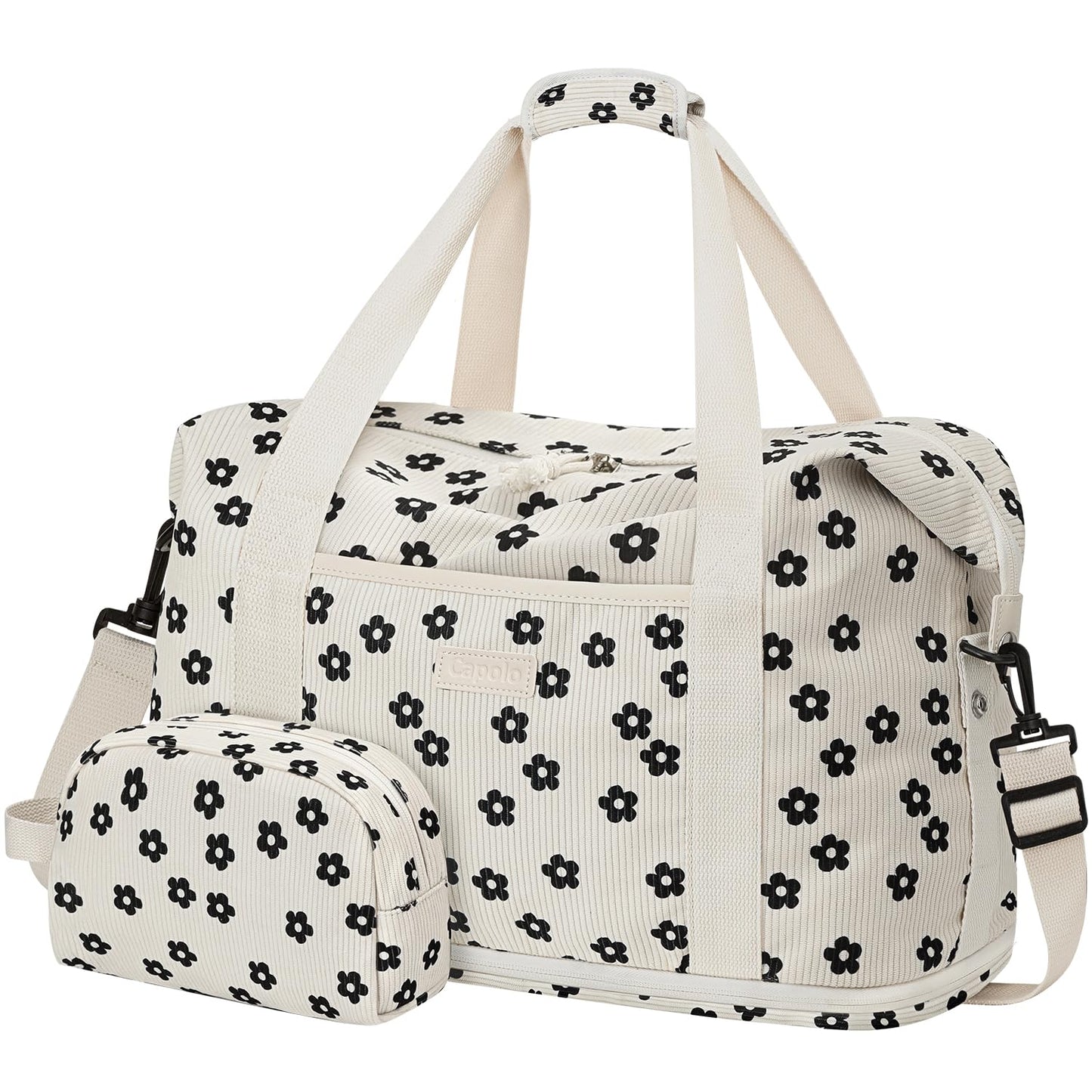 Expandable Travel Duffle Bags Weekender Overnight Bags for Women Men Hospital Bag for Women Labor Delivery with Toiletry Bag Waterproof