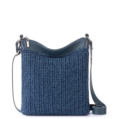 The Sak Lucia Crossbody Bag in Crochet, Convertible Purse with Adjustable Shoulder Strap