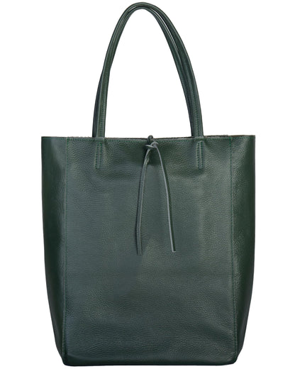 TAKEASY Genuine Italian Leather Tote Bag for Women, Large Slouchy Purse