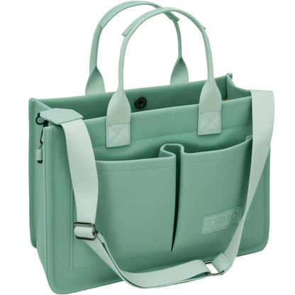 ZHMO Canvas Tote Bag for Women,Women's Bags Crossbody Bags Work Laptop Tote Bag Large Handbags Purse for Travel Nurse Teacher
