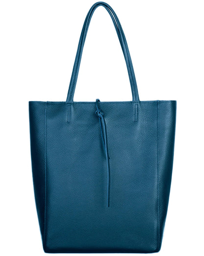 TAKEASY Genuine Italian Leather Tote Bag for Women, Large Slouchy Purse