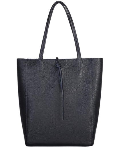 TAKEASY Genuine Italian Leather Tote Bag for Women, Large Slouchy Purse