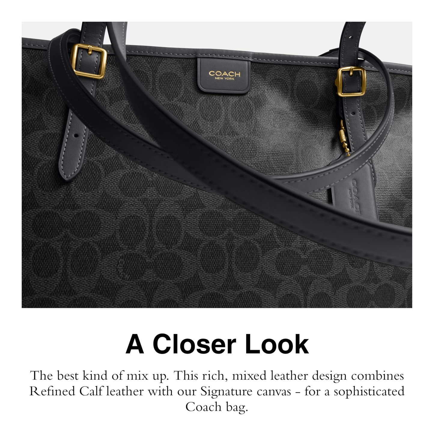 COACH Taxi Tote Bag In Signature Canvas