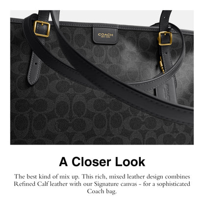 COACH Taxi Tote Bag In Signature Canvas