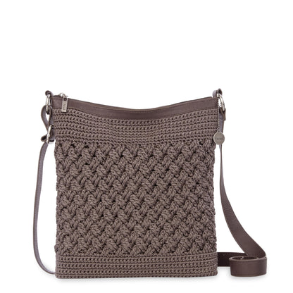 The Sak Lucia Crossbody Bag in Crochet, Convertible Purse with Adjustable Shoulder Strap