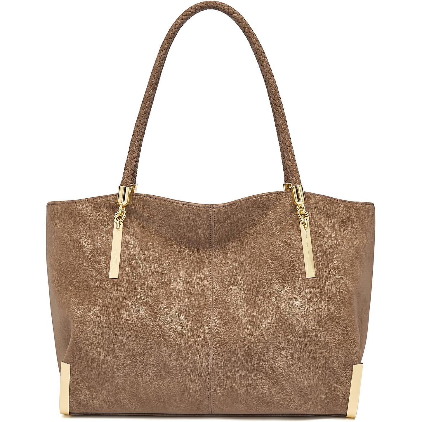 FOXLOVER Large Capacity Tote Handbags for Women, Women's Top-handle Bags Fashion Shoulder Bags Purses Minimalist design
