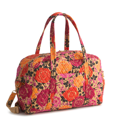 Vera Bradley Women's Miramar Weekender Travel Bag - Premium Cotton