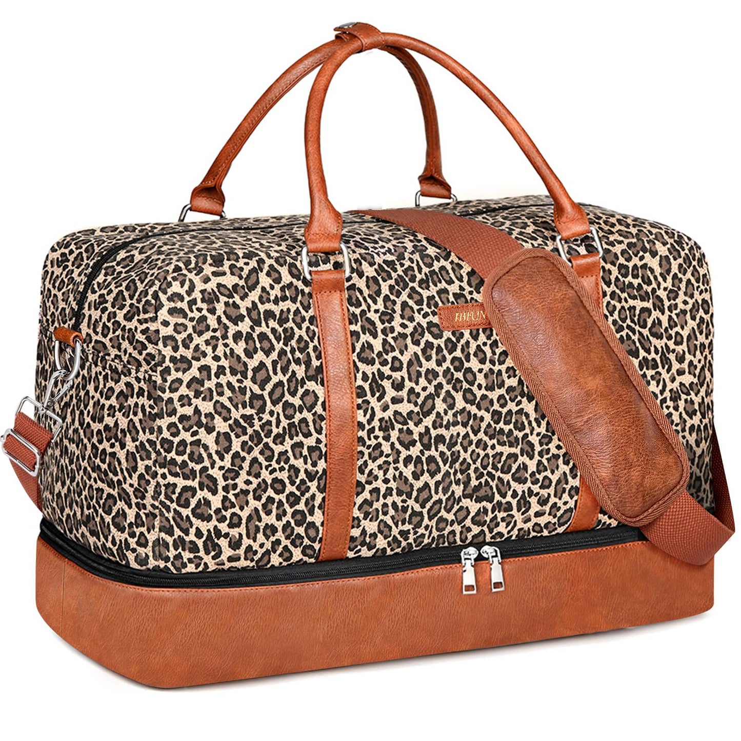 IBFUN Weekender Bags for Women, 21" Weekender Travel Bag, Travel Duffle Bag Carry on Overnight Duffel Bag 3PCS