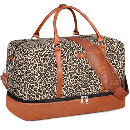 IBFUN Weekender Bags for Women, 21" Weekender Travel Bag, Travel Duffle Bag Carry on Overnight Duffel Bag 3PCS