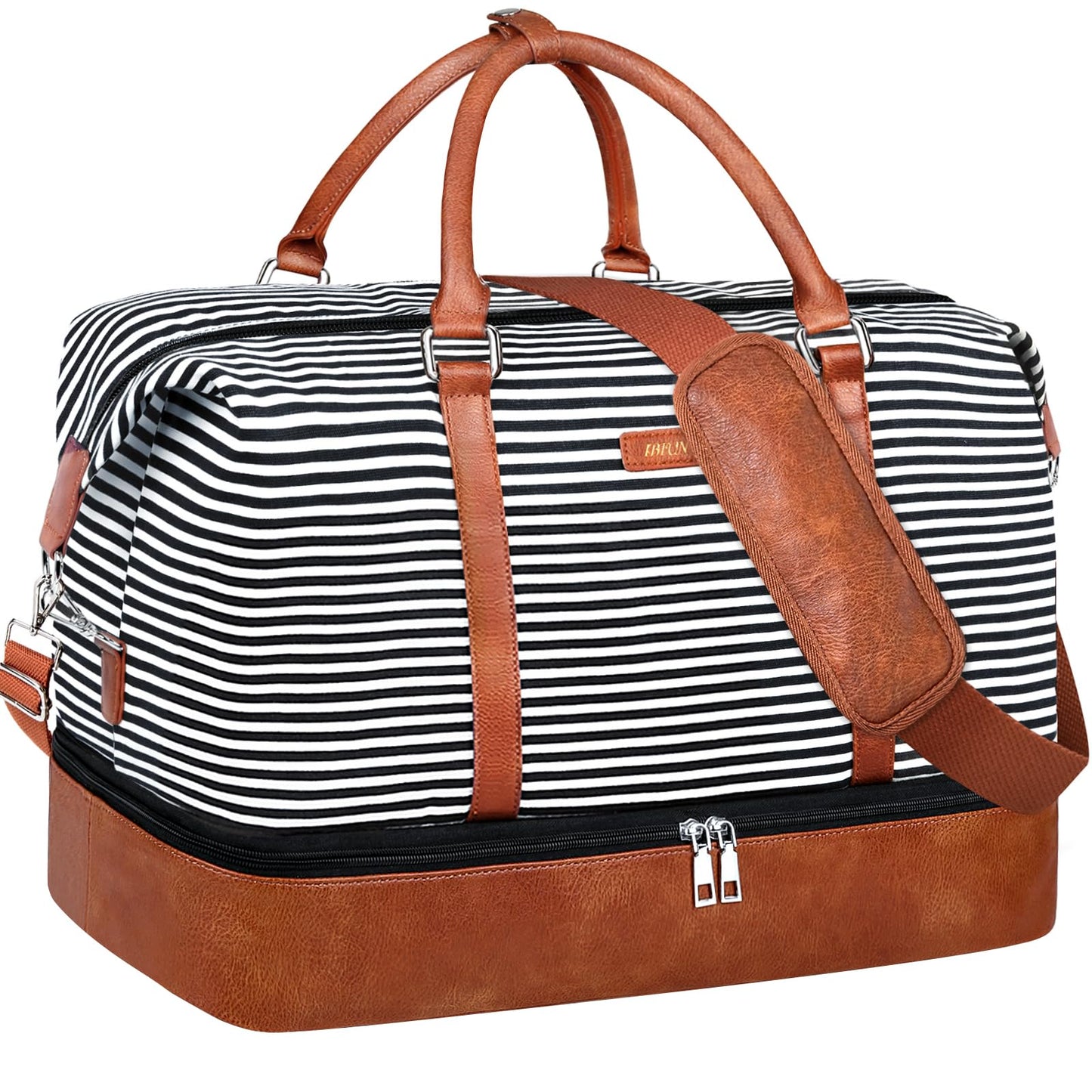 IBFUN Weekender Bags for Women, 21" Weekender Travel Bag, Travel Duffle Bag Carry on Overnight Duffel Bag 3PCS